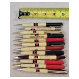 12- Vintage IH Advertising Mechanical Pencils