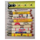 10- Seed / Feed Advertising Bullet Pencils
