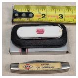 DX Oil & Wilson Seed Pocket Knives