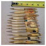 12- Vintage Floating Action Mechanical Pencils