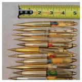 12- Vintage Floating Action Mechanical Pencils