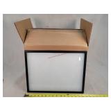 Case of 12 Glass Faced Showcases 1x12x16