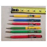 6- Vintage Popeye Mechanical Pencils