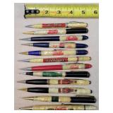 12- Vintage Soda Advertising Mechanical Pencils