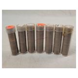 7- Tubes of Wheat Cents