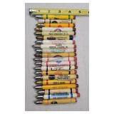 20 Advertising Bullet Pencils