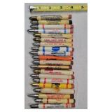 20 Advertising Bullet Pencils