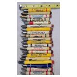 20 Advertising Bullet Pencils