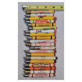 20 Advertising Bullet Pencils