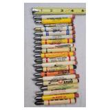 20 Advertising Bullet Pencils