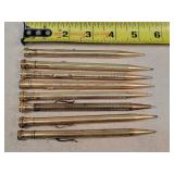 8- Gold Plated or Gold Filled Mechanical Pencils