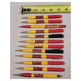 12 Minneapolis Moline Mechanical Pencils