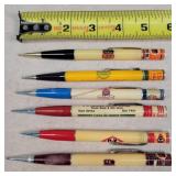6- Vintage Oil Adv. Mechanical Pencils