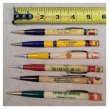 6- Vintage Oil Adv. Mechanical Pencils