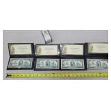 4- US $2  Notes in Sleeves