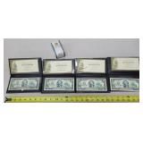 4- US $2  Notes in Sleeves