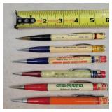 6- Vintage Oil Adv. Mechanical Pencils