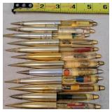 12- Vintage Floating Action Mechanical Pencils