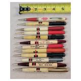 12- Vintage IH Advertising Mechanical Pencils