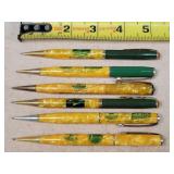 6- Vintage John Deere Mechanical Pencils