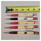 5- Vintage Oil Adv. Mechanical Pencils