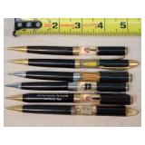 6- Vintage Floating Action Mechanical Pencils