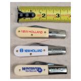 3- Barlow New Holland Adv. Pocket Knives