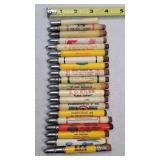 20 Advertising Bullet Pencils