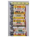 20 Advertising Bullet Pencils