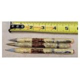 3- Vintage Allis Chalmers Mechanical Pencils