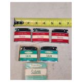 5- Vintage Cigarette Adv. Lighters