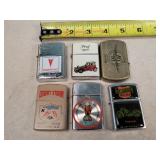 6- Vintage Advertising Lighters