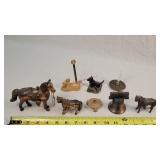 Vintage Pen Holders & Horse / Bell Figures