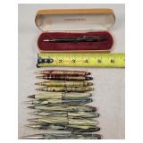 Sheaffer Pen In Case, 11- Vintage Celluloid