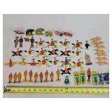 Vintage Tin Officers, Horses, & More