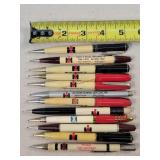 12- Vintage IH Advertising Mechanical Pencils