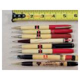 8- Vintage IH Advertising Mechanical Pencils