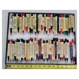79- Vintage Calendar Mechanical Pencils in Case