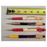 4- Vintage Peanut Adv. Mechanical Pencils