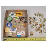 Vintage Pin, Cracker Jack Tins & More