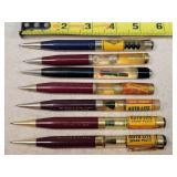 7- Vintage Floating Action Mechanical Pencils