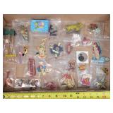 Vintage Cracker Jack Tin Toy Prizes / Charms