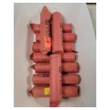 10- Rolls of Wheat Cents