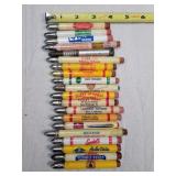 20 Advertising Bullet Pencils