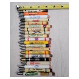 20 Advertising Bullet Pencils