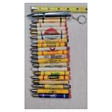 20 Advertising Bullet Pencils