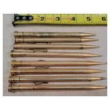 8- Gold Plated or Gold Filled Mechanical Pencils