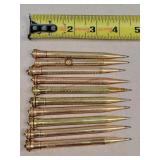 10- Gold Plated or Gold Filled Mechanical Pencils