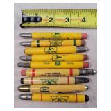 9- John Deere Bullet Pencils