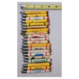 20 Advertising Bullet Pencils